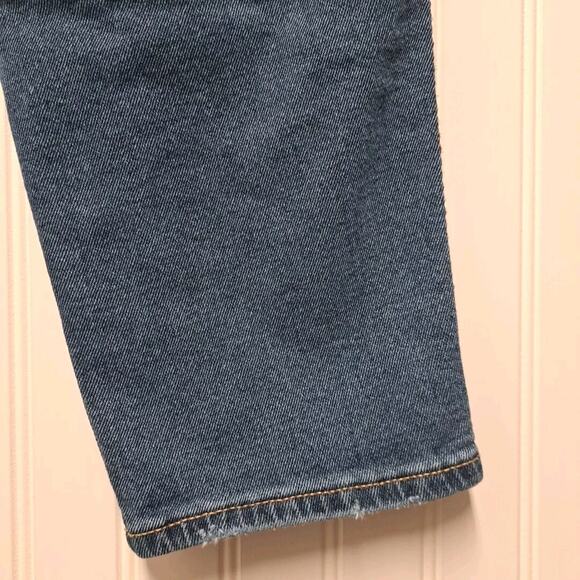 Knox Rose Ankle Jeans Womens 12 Blue Stretch Denim Mid Rise Chevron Side Stripe - Picture 10 of 14